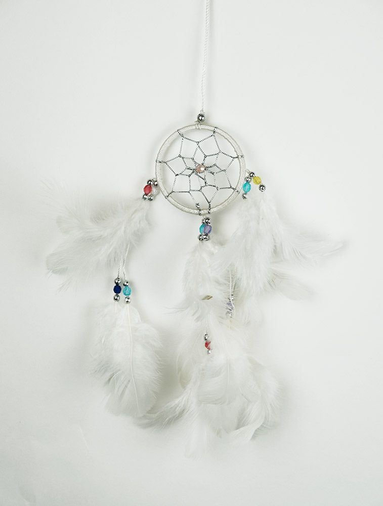 Dreamcatcher White 5x17cm