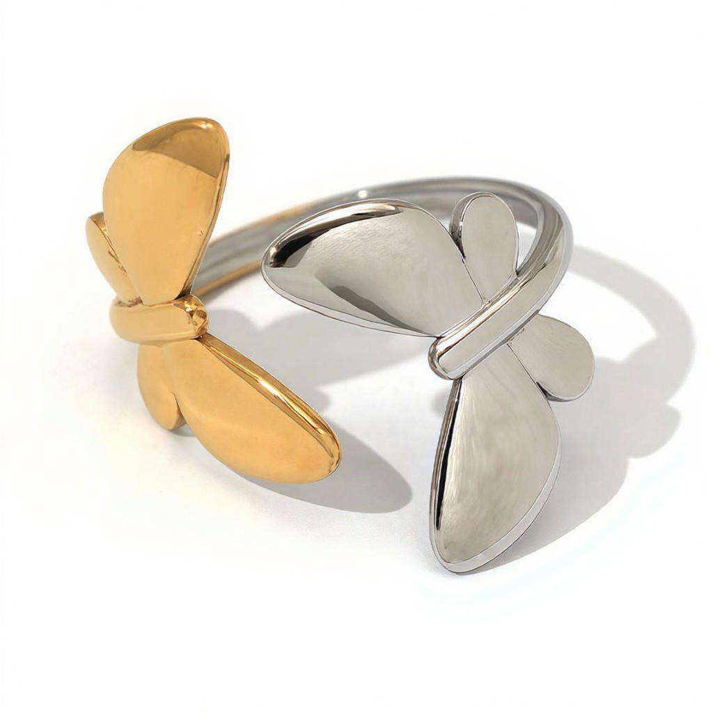 Ring Butterflies Two Colours