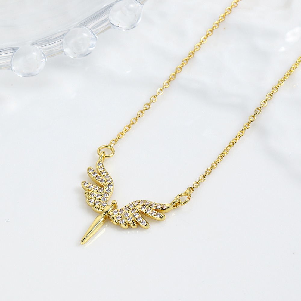 Necklace Angel Gold Plated