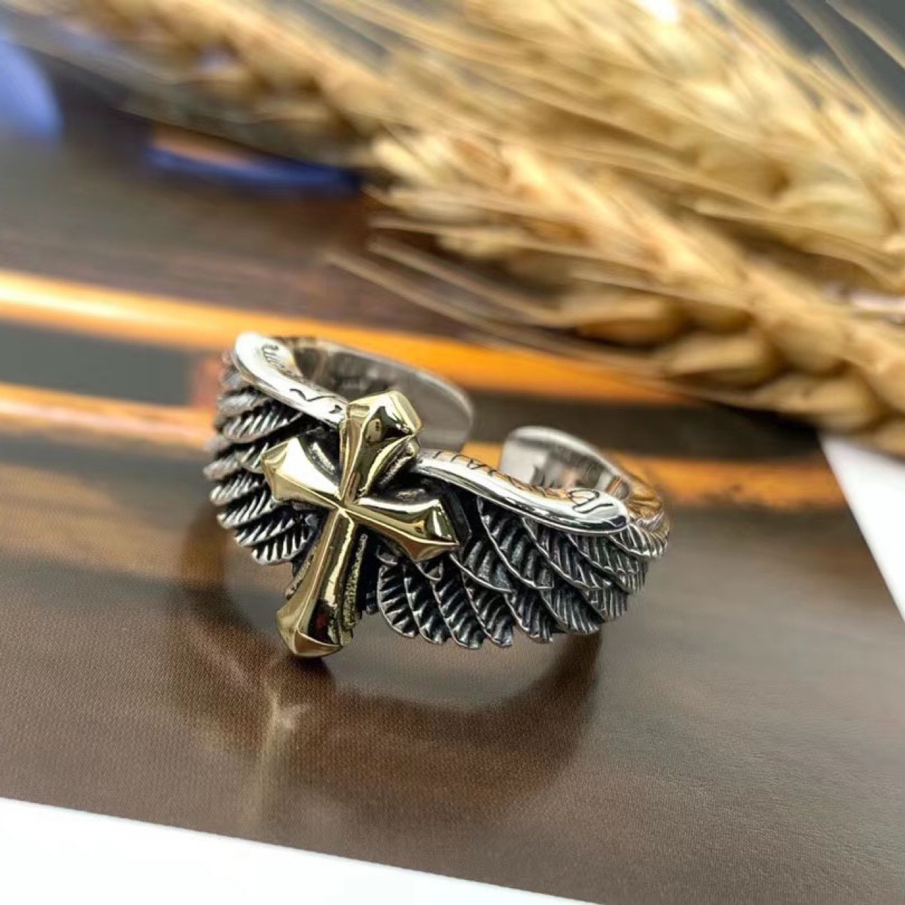 Ring Wings And Cross