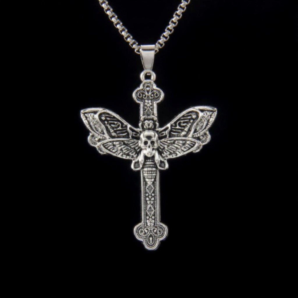 Necklace Gothic Cross Design