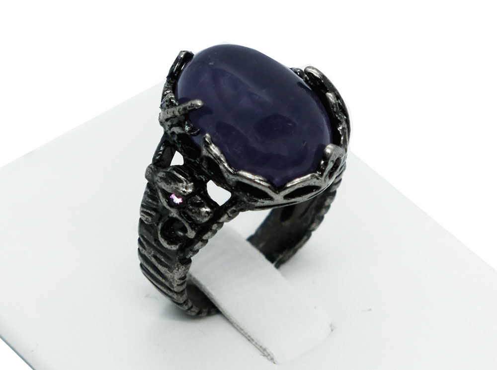 Ring Oval Amethyst