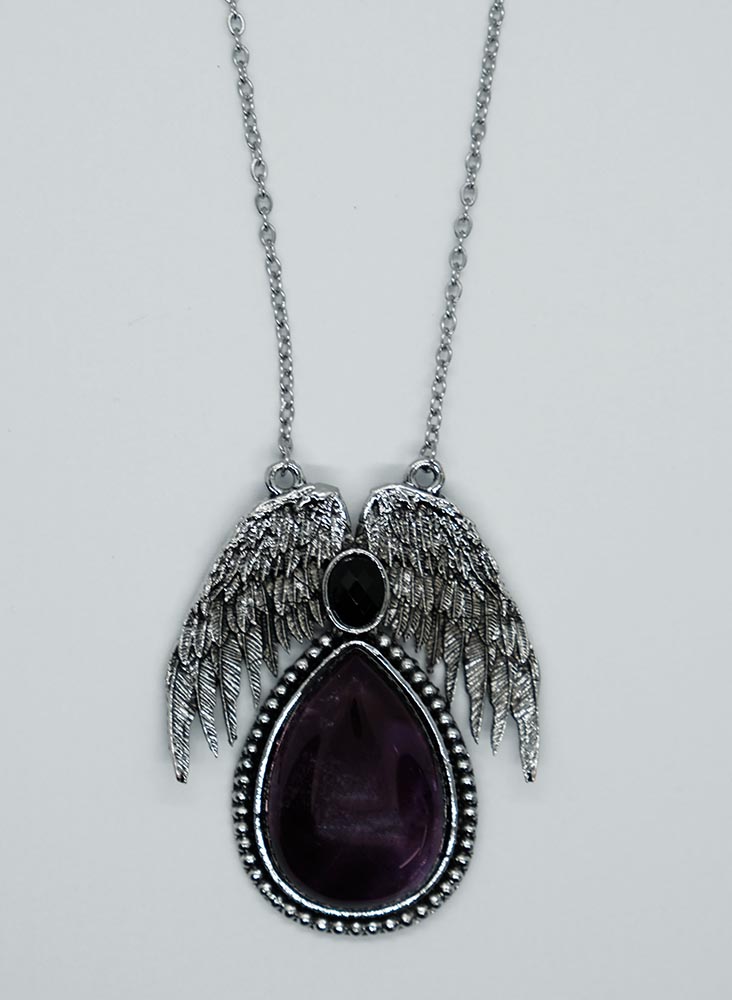 Necklace Angel Amethyst
