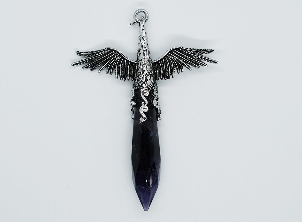 Pendant Wings Amethyst