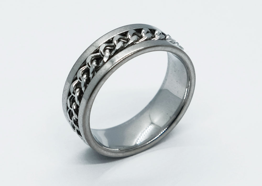 Ring Stainless Rope Design