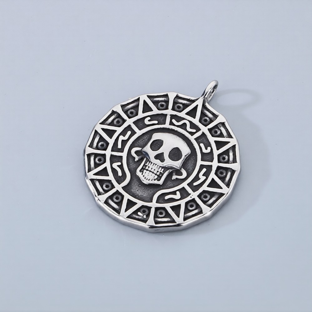Pendant Steel Pirate Coin