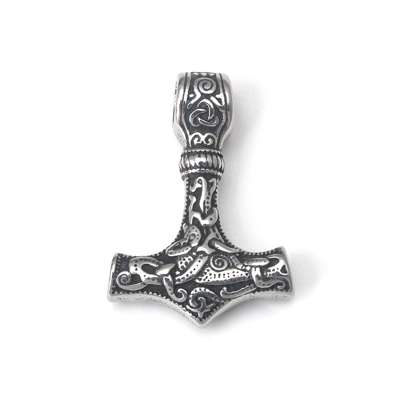 Pendant Steel Thors Hammer