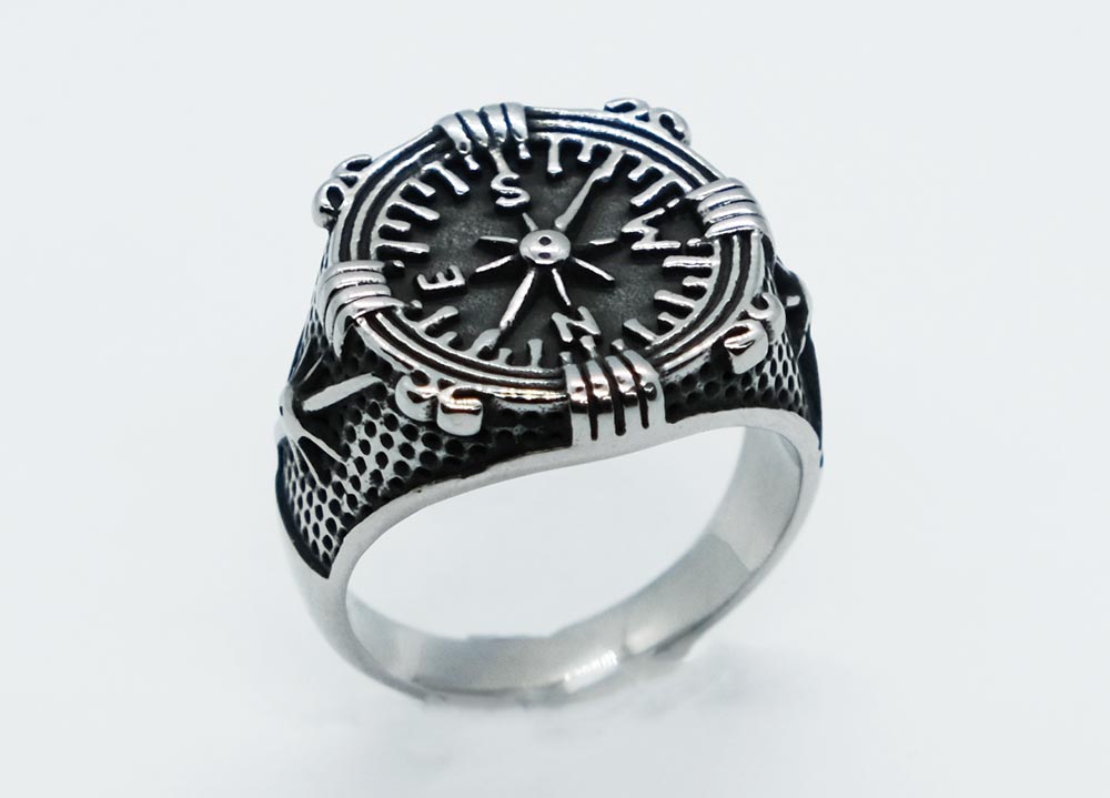 Ring Stainless Steel Compass