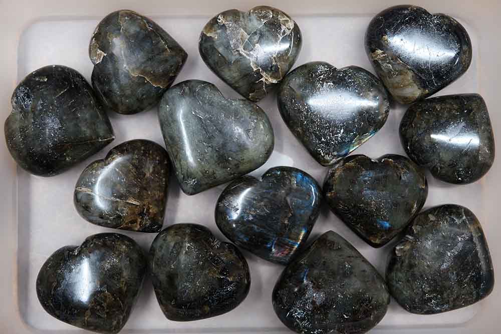 Heart Labradorite 5x5cm