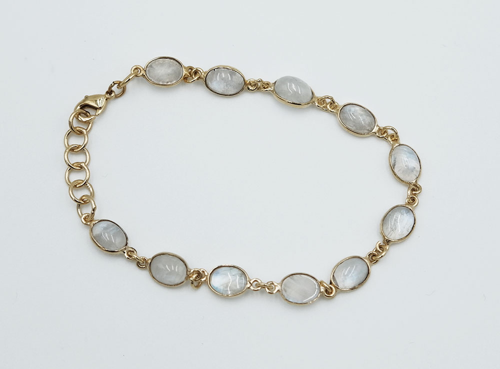 Gold PL Bracelet Rainbow