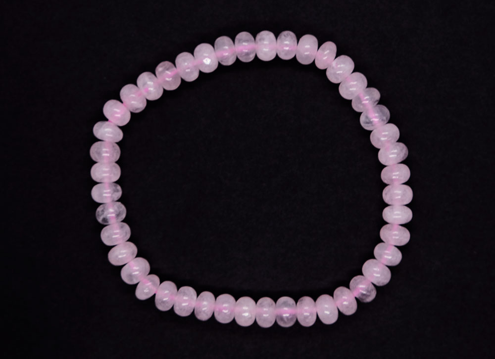 Bracelet Disc Rose Qz