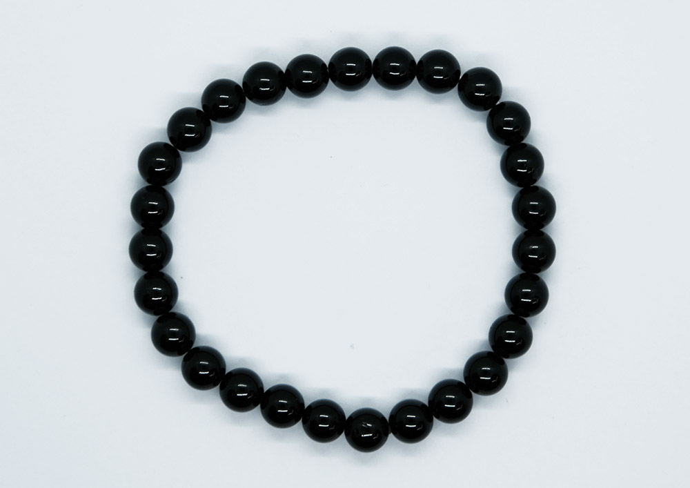 Bracelet 6mm Black Tourmaline