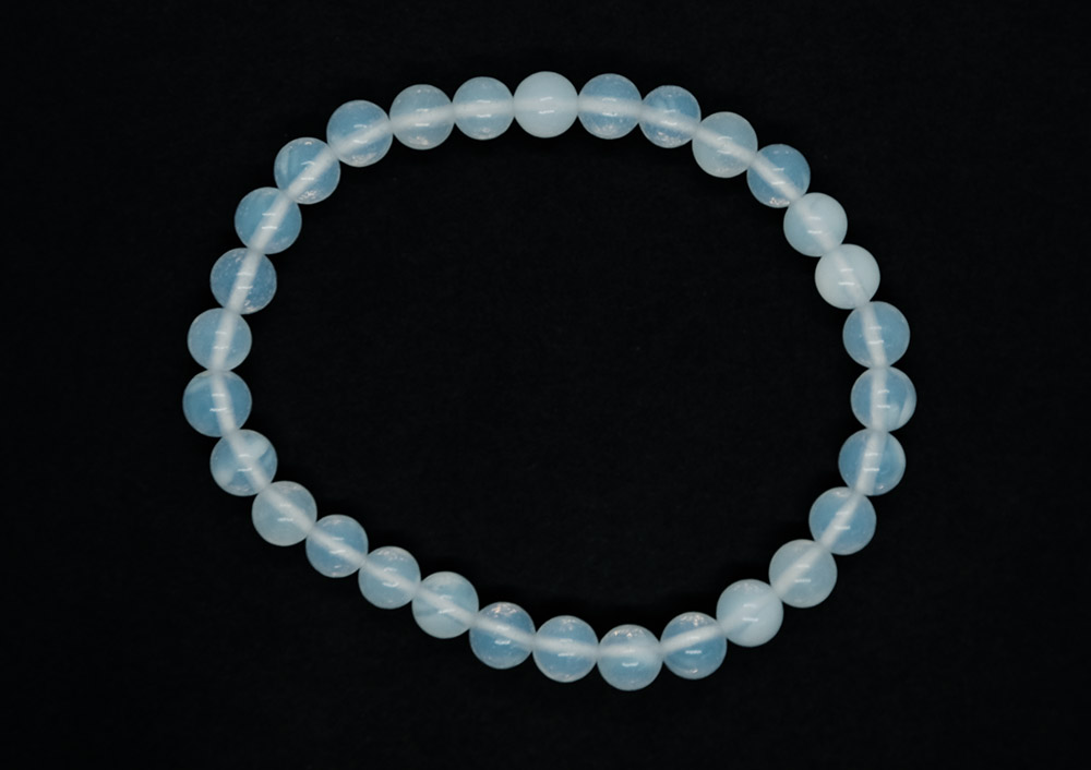 Bracelet 6mm Bead Opalite