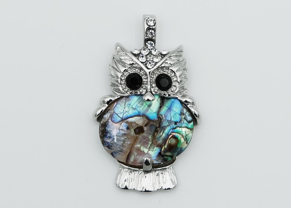 Pendant Owl Abalone