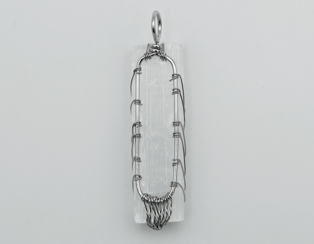 Pendant Selenite Tol Wired