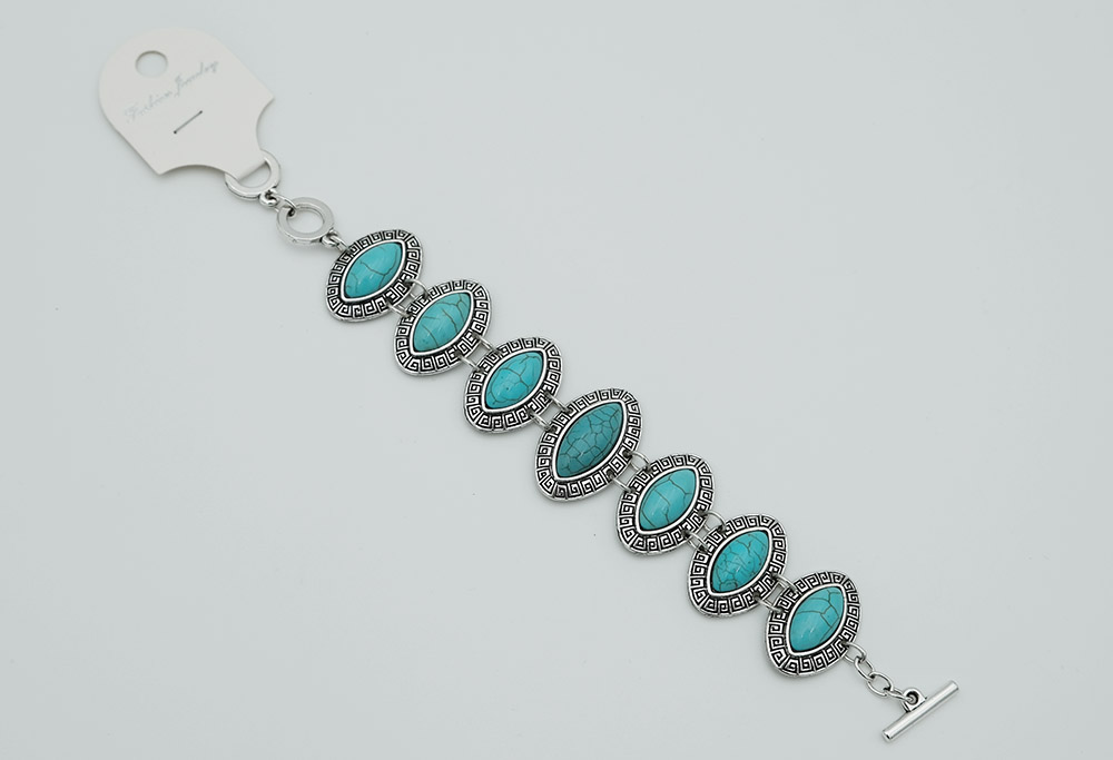 Bracelet Blue Howlite MRQ