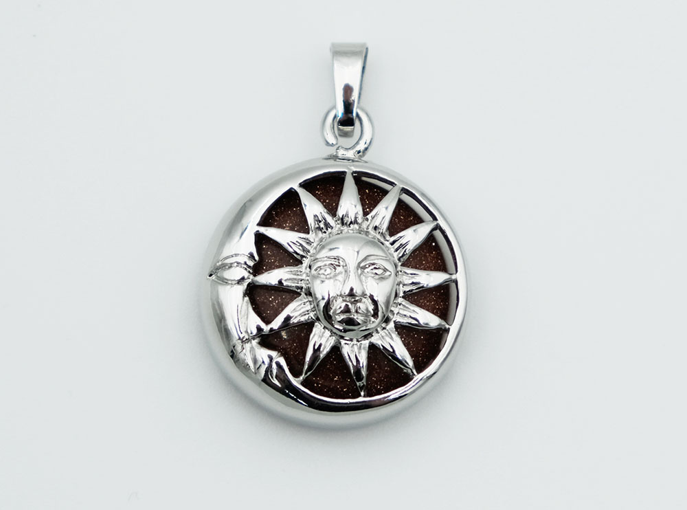 Pendant Sun Gold Fluss