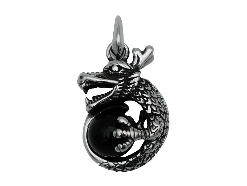 Pendant Steel Dragon On Ball