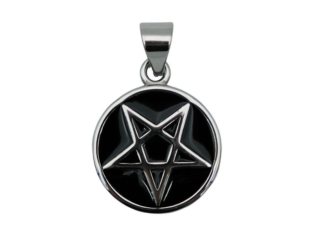 Pendant Steel Pentagram