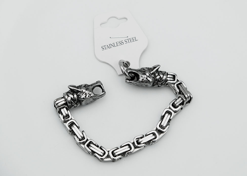 Bracelet Steel Wolves
