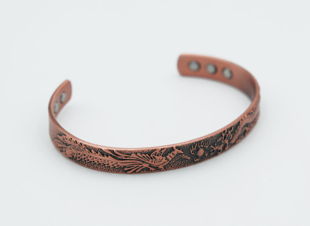 Bracelet Copper Dragon Phoenix