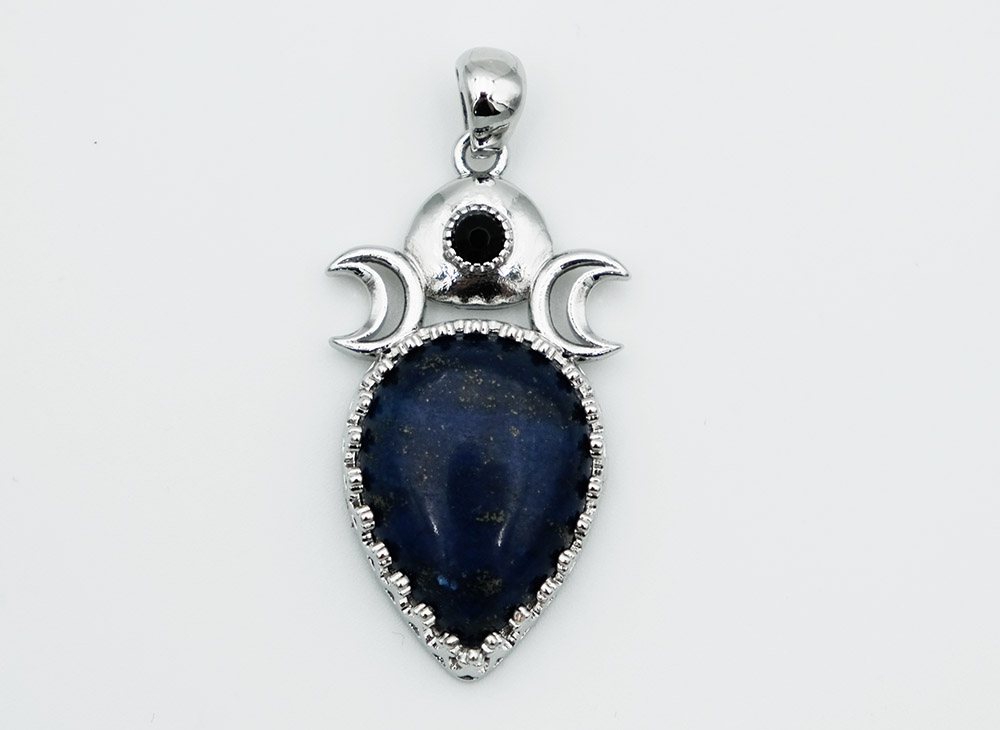 Pendant Triplemoon Lapis