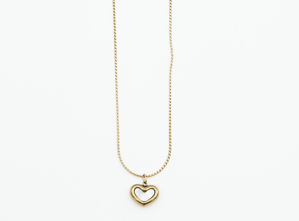 Necklace Heart Gold