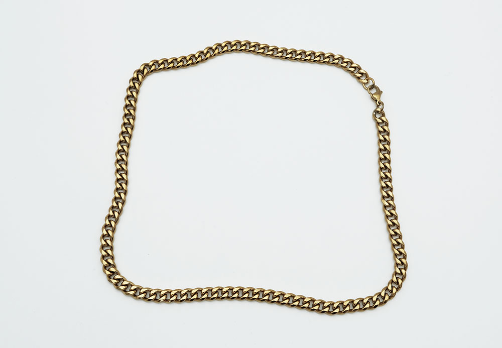 Chain Steel Gold 7mm 50cm