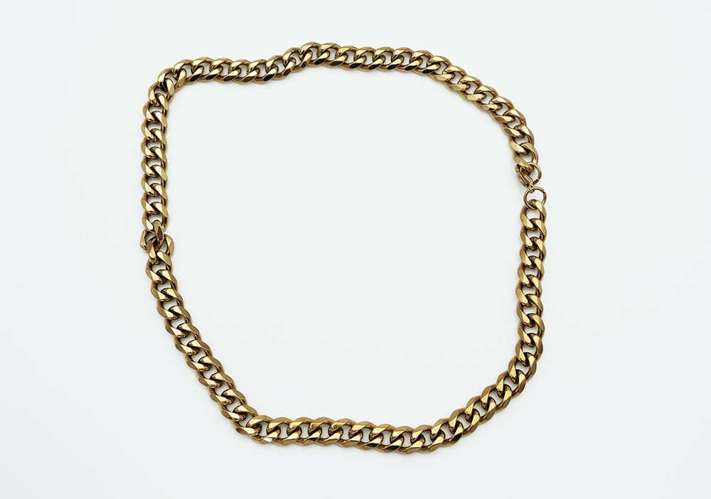 Chain Steel Gold 11mm 55cm
