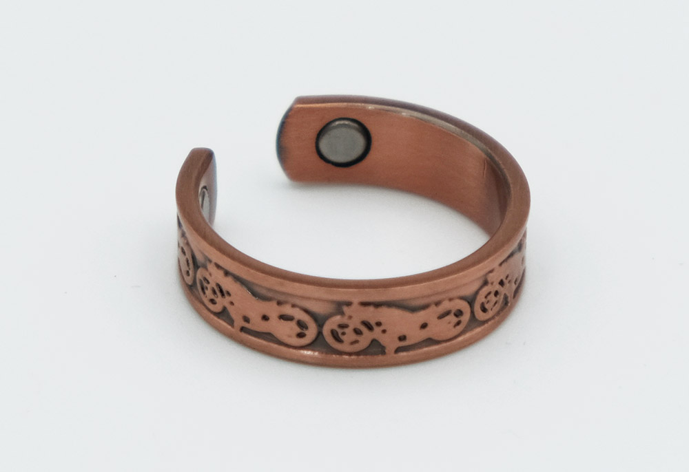 Ring Copper Motorbike